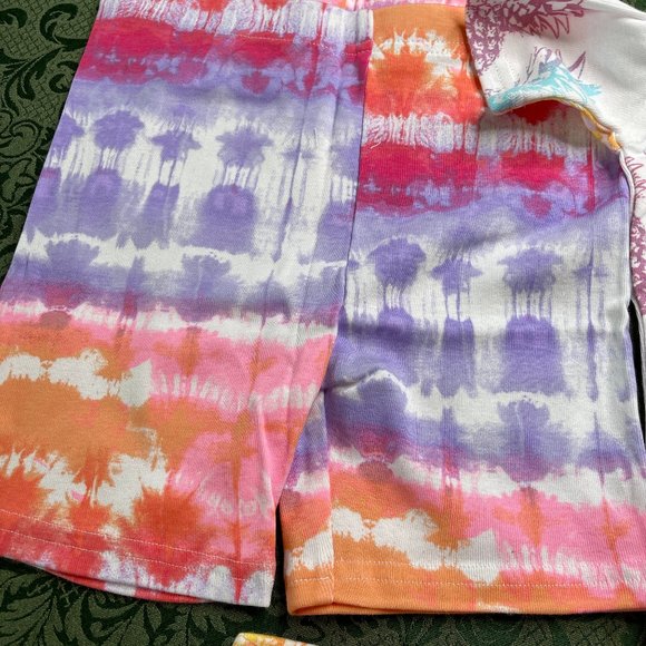 NWT 6x 7 ALOHA pineapple rainbow 4p pajamas childrens place summer easter spring - Picture 12 of 12